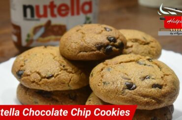 Nutella Chocolate Chip Cookies | Hotpot by Arzoo