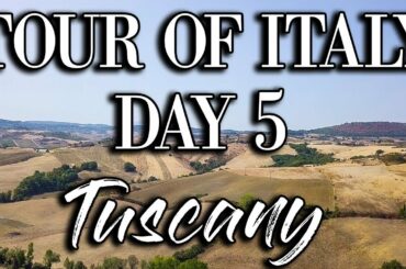 Italy Travel VLOG Day 5  |  Tuscany  |  Delicious Vegan Food  |  4K Panasonic GH5 and Mavic Pro