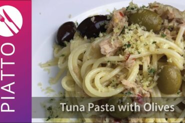 Tuna Pasta Recipe with Olives | Pescatarian Recipes