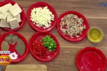 Italian Cuisine: Seafood Bruschetta