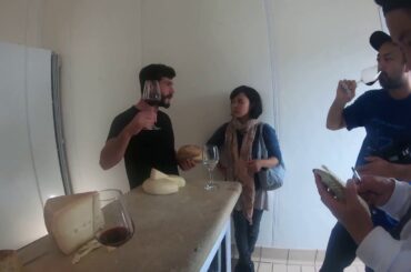 チーズの美味しさのピークを長くすると言うことを談義する。