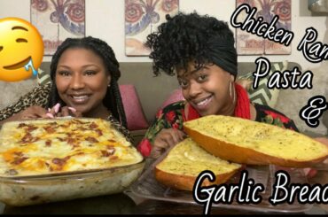 Chicken Bacon Ranch Casserole MUKBANG 먹방 Eating Show| Different stages of dating 👩‍❤️‍👨