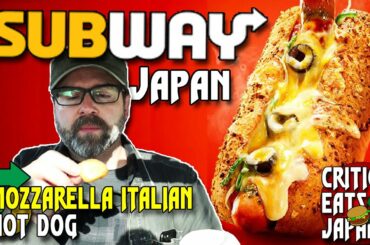 Subway Japan: Mozzarella Italian Hot Dog!