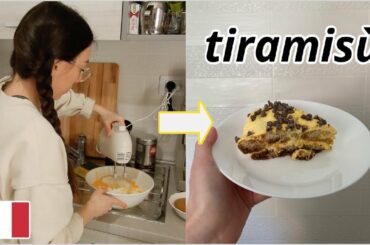 Vlog in Italian #110: faccio il tiramisù per tirarmi su (fatelo con me)