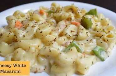 White Cheese Macroni | Macroni Recipe | मैकरोनी बनाने की रेसिपी | Food Recipe By Sushil