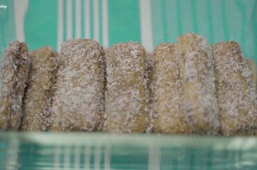 Ladyfingers with Nutella & Coconut (italian recipe) 누텔라 코코넛 레이디핑거