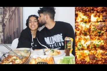 easy cheeeeeeesy lasagna | cooking with Tanya