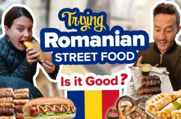Romania's Best Street Food. Insane Feast in Bucharest