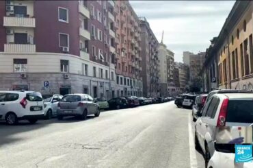 Deserted streets, closed stores: Italian capital looks like ghost town
