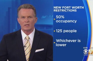 Fort Worth Issues New Capacity Restrictions For Restaurants, Bars, Gyms, Etc.