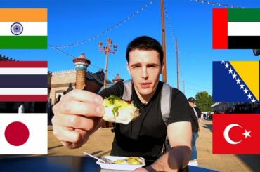 Street Food Feast at Global Village, Dubai. 🇦🇪