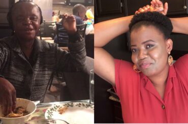 FIRST TIME COOKING NIGERIAN FOOD FOR MY MOTHER IN LAW AND SHE RATE MY OGBONO SOUP ....