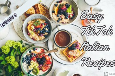Compilation of TikTok Cooking (Italian Food Tutorial) Ep 3