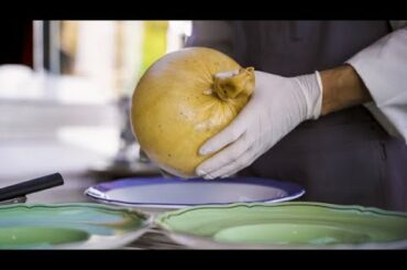 "Cacio e Pepe" Cooked in a Pig's Bladder – Lido 84's Signature Dish