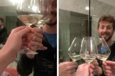 Guy Has 'Solo Toast' During Quarantine