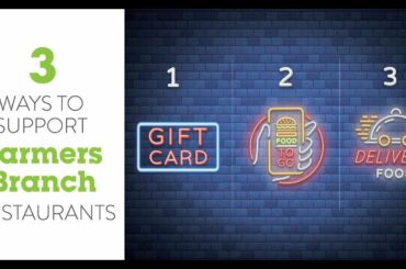 3 Ways To Support Farmers Branch Restaurants