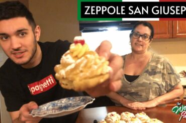 Zeppole San Giuseppe: The Wooden Spoon Cooking Show Episode 3