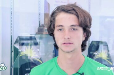 Men's Tennis player adjusts to life with family still in Italy