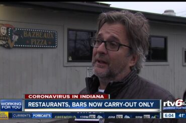 Coronavirus in Indiana: Restaurants, bars now carry-out only