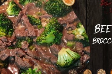 SAUCY BEEF BROCCOLI | SUPER EASY RECIPE