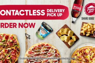 Now offering Contactless Delivery and Pick Up at Pizza Hut