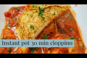 Instant pot 30min Cioppino