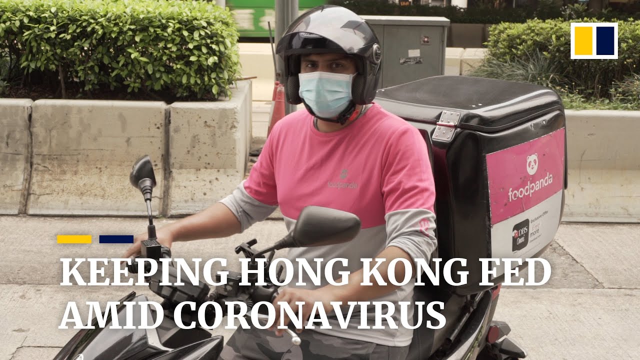 Hong Kong Coronavirus: Food delivery services keep locals fed during Covid-19 pandemic Hong Kong Coronavirus: Food delivery services keep locals fed during Covid-19 pandemic