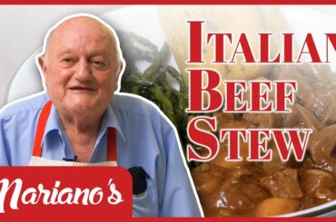 EASY Italian Beef Stew (Spezzatino di Manzo) Recipe! | Mariano's Cooking | S2E5