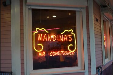 Mandina's Restaurant--the LAST dinner before the mandatory pandemic closure of their dining room