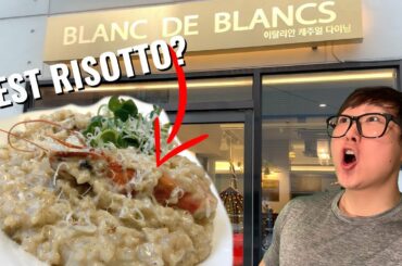 The BEST RISOTTO in BUSAN, South Korea - Blanc de Blancs