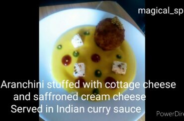 Aranchini balls recipe / Italian dish/ Indian twist