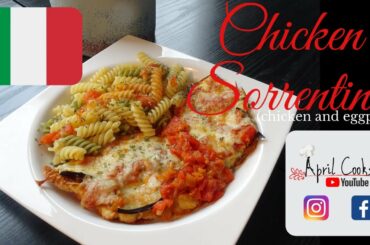 My version of Chicken Sorrentino with pasta. Simple Recipe.