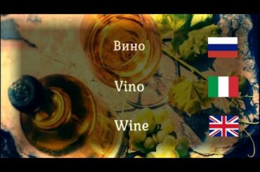 Вино Сокровище Сицилии и Италии/Il vino è il tesoro della Sicilia e dell'Italia/Wine is the Treasure