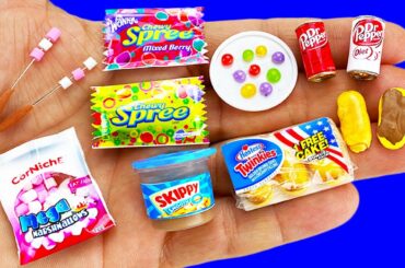 14 DIY MINIATURE FOOD AND SWEETS HACKS AND CRAFTS !!!!