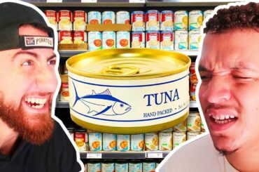 Who Can Cook The Best CANNED FOOD Meal?! *TEAM ALBOE 1v1 FOOD COOK OFF CHALLENGE*