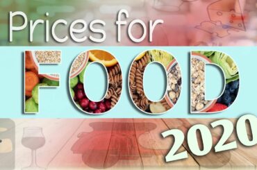 Prices for food in ITALY 2020