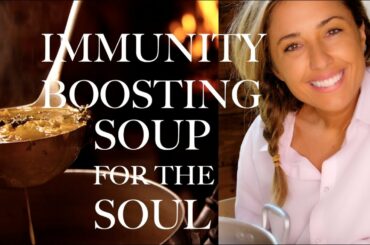 COMFORTING, IMMUNITY-BOOSTING ITALIAN SOUP FROM TUSCANY, ITALY, IF FEARING CORONAVIRUS