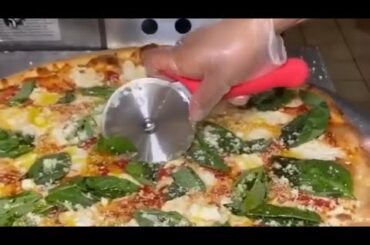 We’re at East Village Pizza helping them get your self isolation pizza takeout! No Coronavirus here!