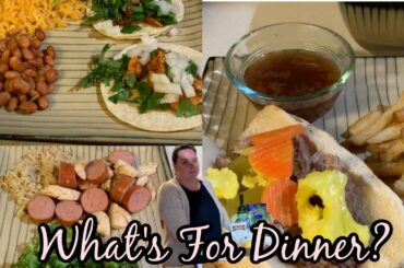 WHAT'S FOR DINNER? | 3 SIMPLE DINNER IDEAS | MEAL PLANNING IDEAS