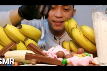BANANA PREVENT CORONAVIRUS,. HOW??? EATING BANANA ASMR, MUKBANG
