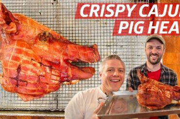 How Crispy Cajun Pig Head is Made by New Orleans Butchers  — Prime Time