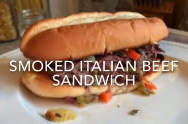 BBQ with Batliner - Smoked Italian Beef