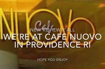 Two bites at Cafe NUOVO in Providence RI!!🍕🍕🍕