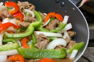 How to make Pepper Steak #Recipe