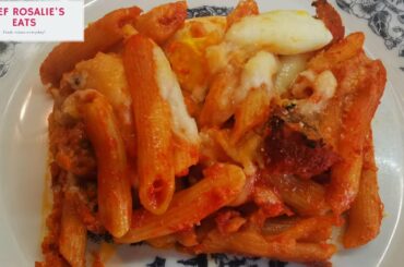 ITALIAN BAKED PASTA RECIPE