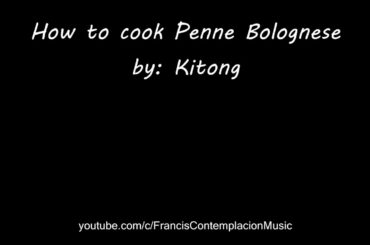 Penne Bolognese(Home cooking)