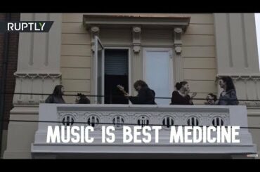 From DJ set to guitar jam | Italy adopts music as the best medicine