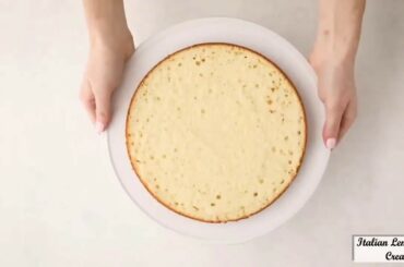 Cream Cake recipe | Italian lemon cream cake | Tasty recipes
