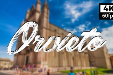 【4K】ORVIETO Walking Tour