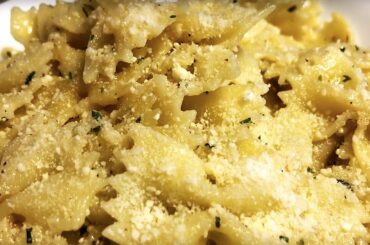 BUTTER GARLIC BOWTIE PASTA